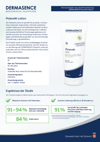 Klinische Studie: Polaneth Lotion